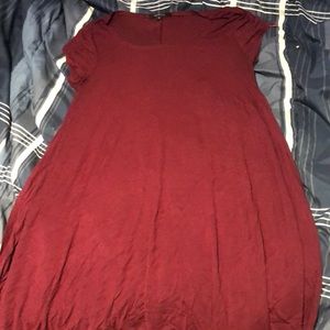 Ambiance Small Burgundy Dress